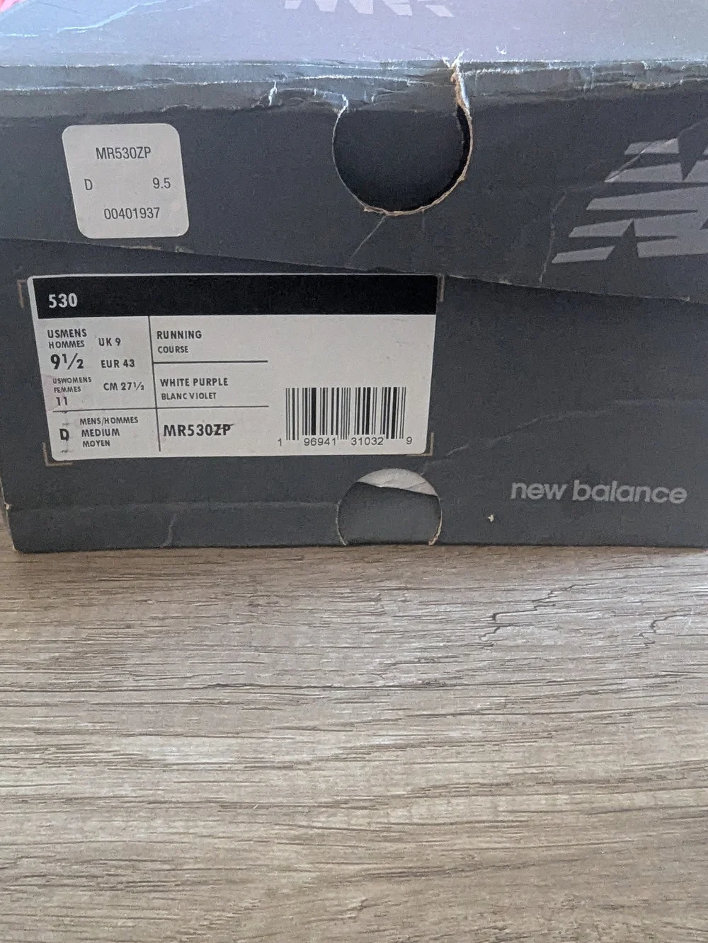 New Balance 530 White & Light Lavender Women's Sneakers